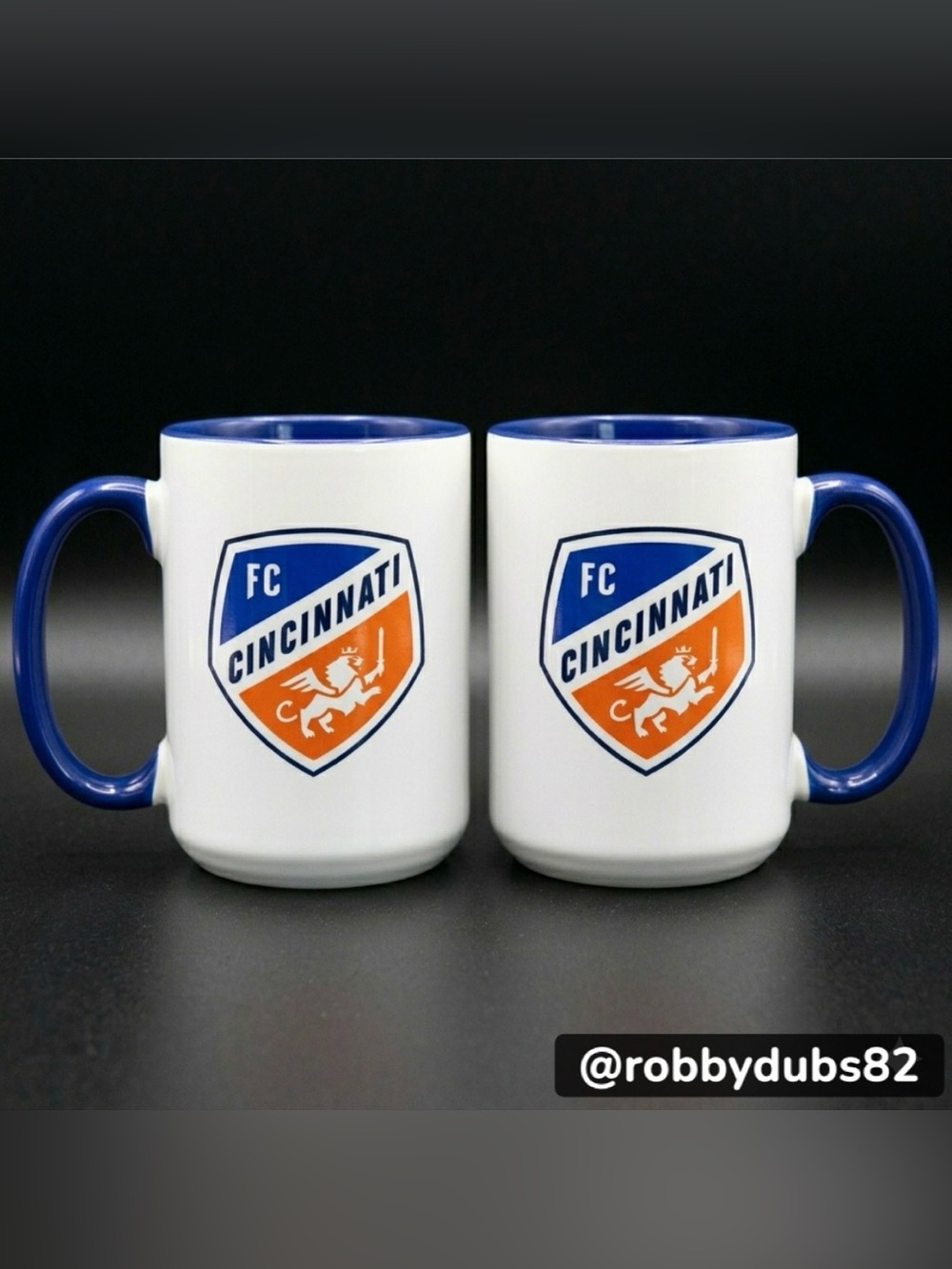 (Set of 2) Cincinnati FC Souvenir Mugs